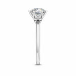 Super Special Platinum 1.5ct Lab Grown Round Solitaire Diamond Ring